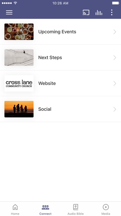 Cross Lane Community Church Screenshot