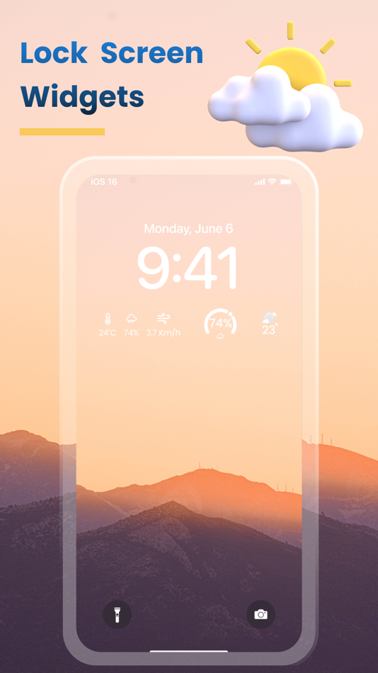 #3. Weather Widget: Live Radar App (iOS) 由: Mobile Smart Growth