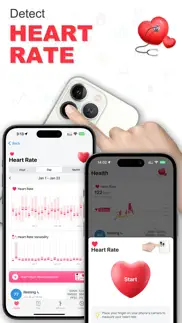 iheart: heart rate & pressure iphone screenshot 1