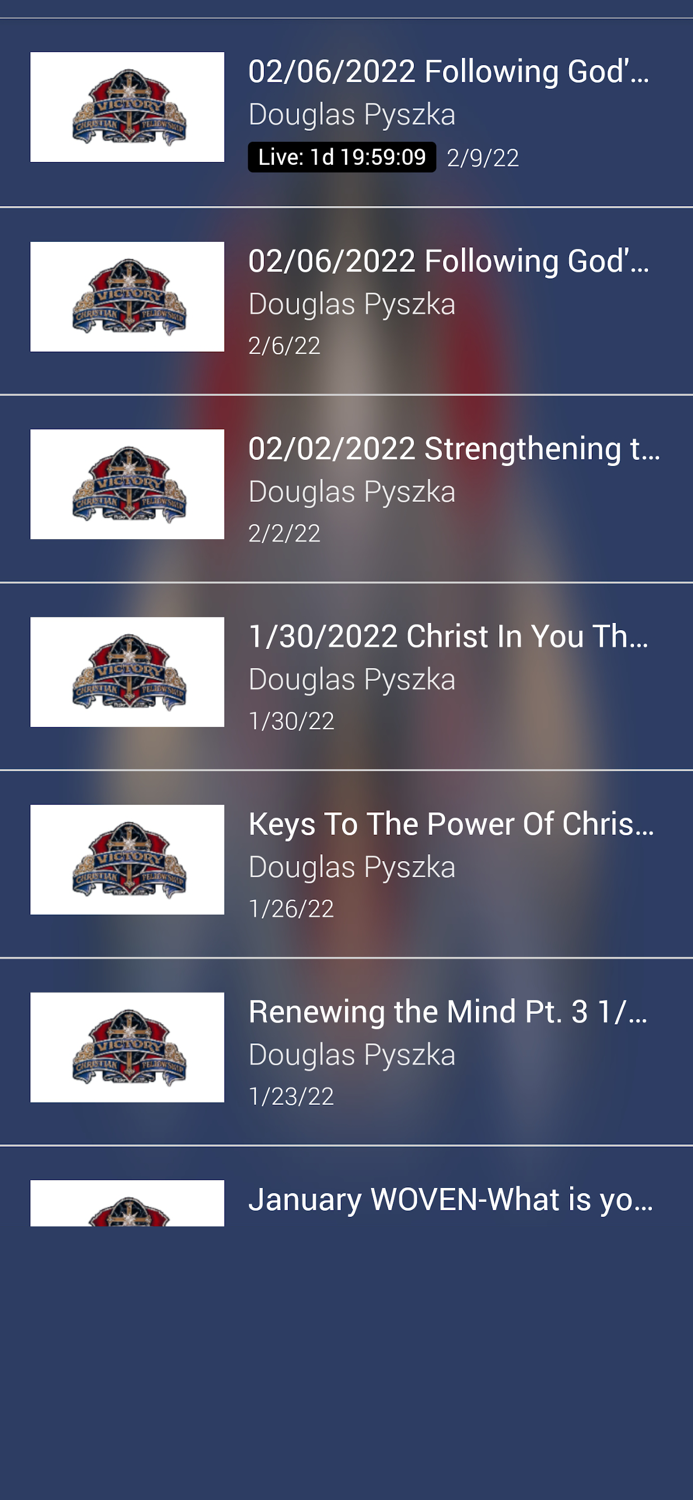 VictoryChristianFellowship PA