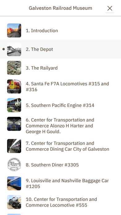 Galveston Railroad Museum Screenshot