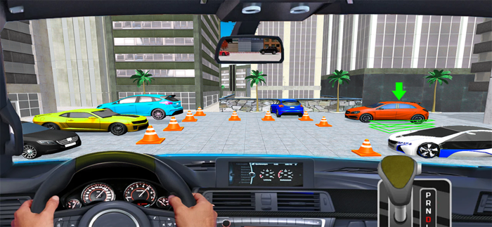 Jeep Car Parking Modern Drive