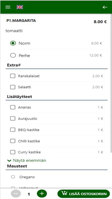 Ravintola Quick Screenshot
