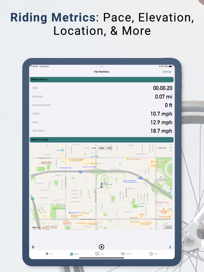 Bike Bell - Ride Tracker