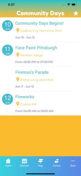 Game screenshot Community Days DuBois apk