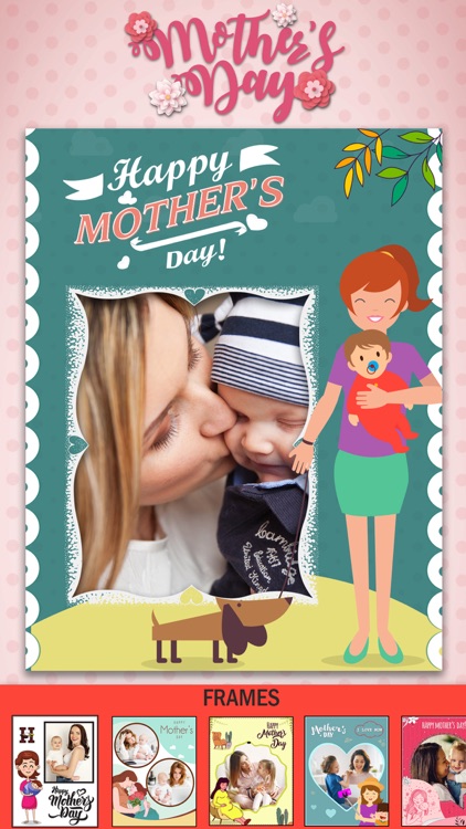 Mother's day frames Collage Ap