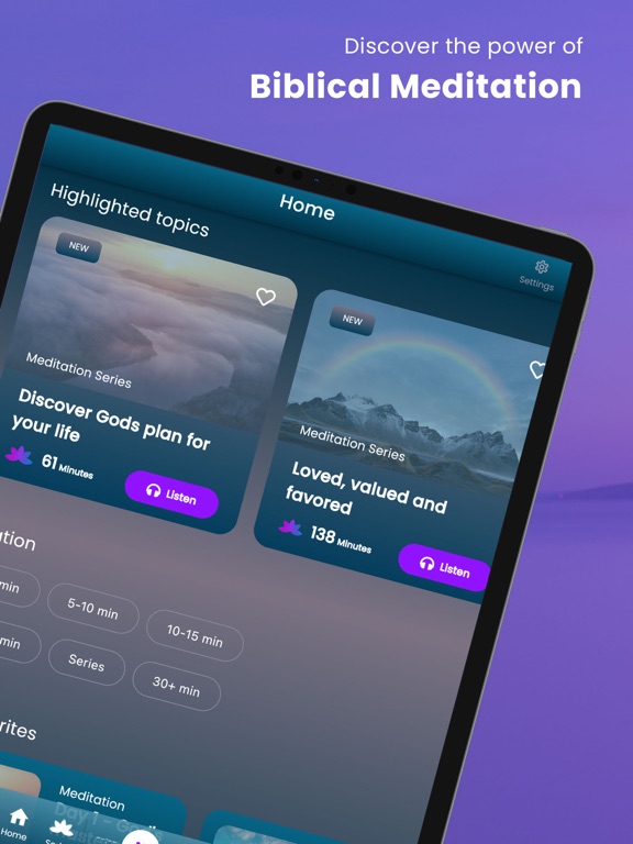 Screenshot #4 pour BeStill - Bible Meditation