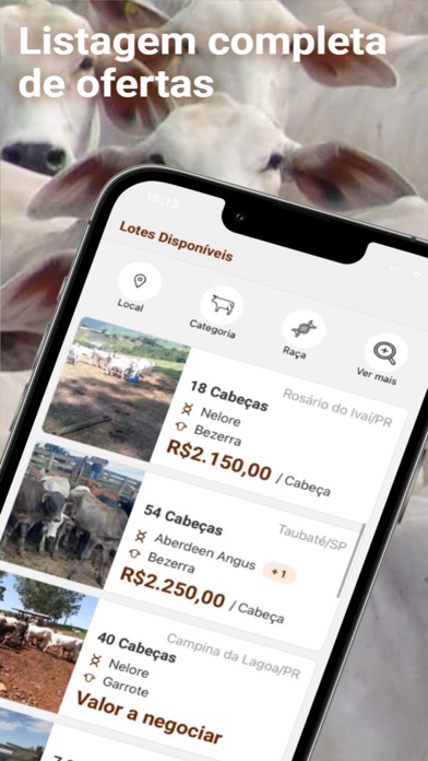 Mercado Agro: Gados online Screenshot