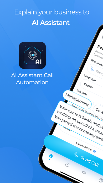 AI Assistant Call Automation Screenshot
