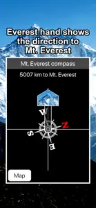 Everest Compass - Top of World screenshot #1 for iPhone