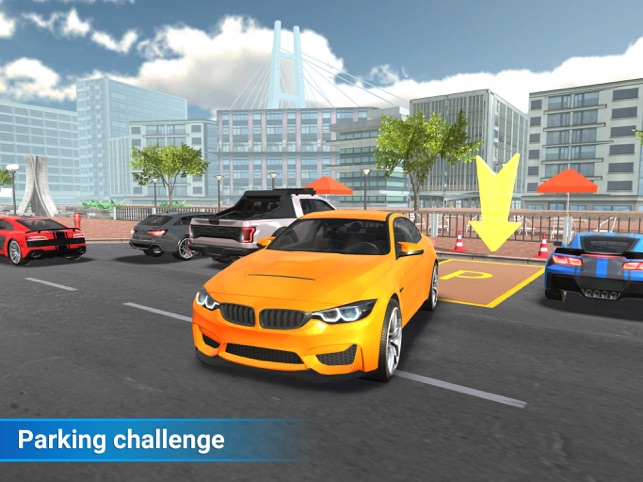 Car Driving Speed racing Games - City Car Parking simulator Pro