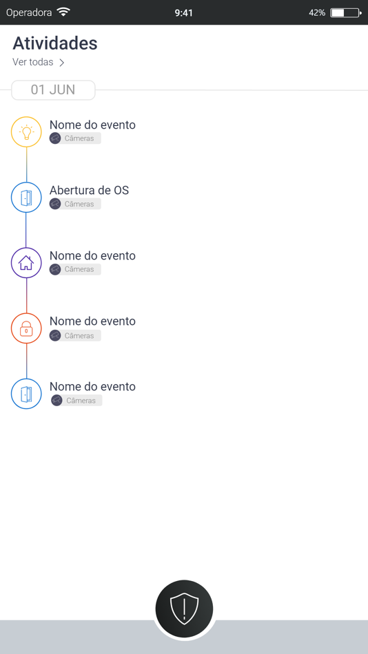 #4. Alarm Center Monitoramento (iOS) Podle: CENTRAL DE ALARMES LTDA
