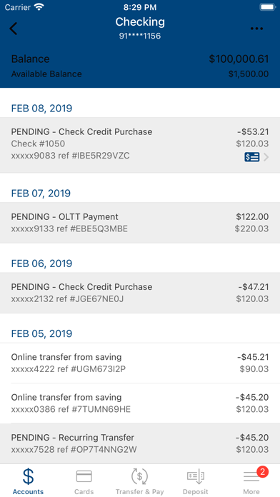 BankStar Financial Screenshot