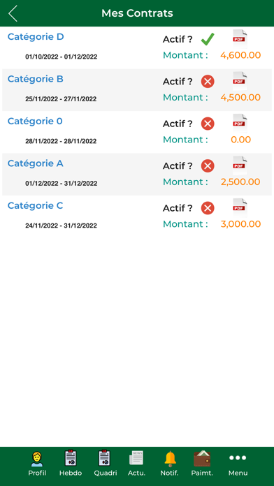 CNOM SPORTIFS Screenshot