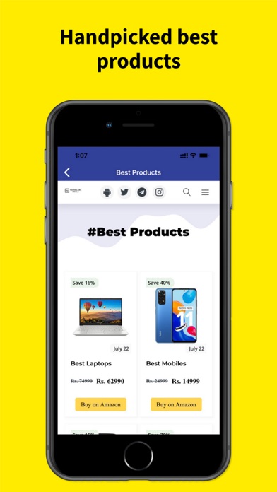 TechGlareDeals Screenshot
