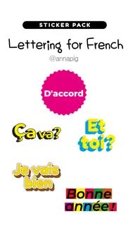 lettering for french iphone screenshot 1