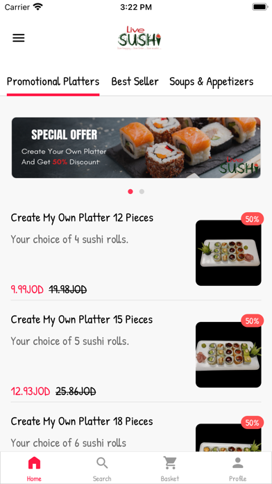 Live-sushi Screenshot