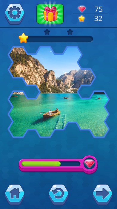 Hexa Jigsaw puzzle Screenshot