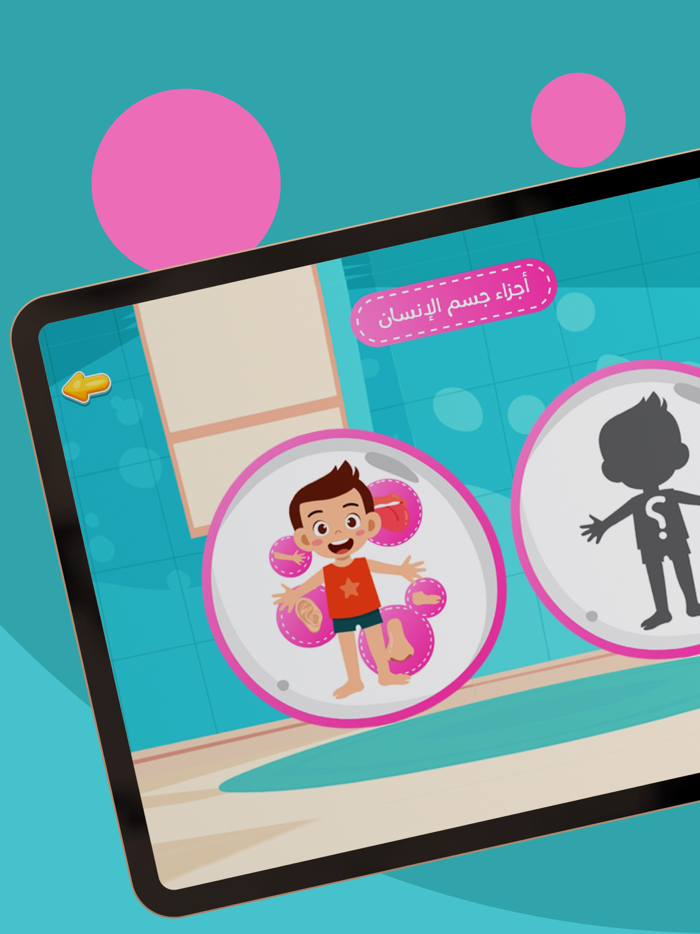 أجزاء جسم الانسان