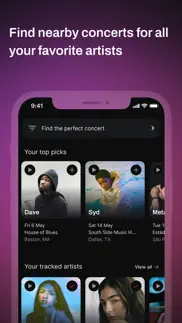 songkick concerts iphone screenshot 4