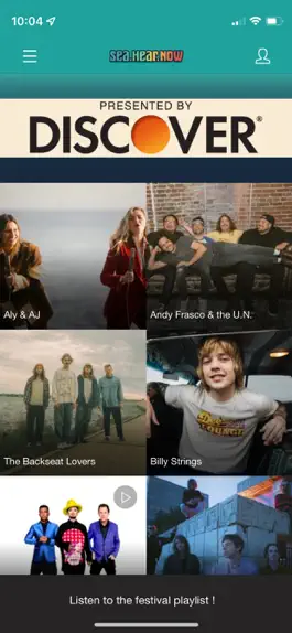 Game screenshot Sea.Hear.Now Festival apk