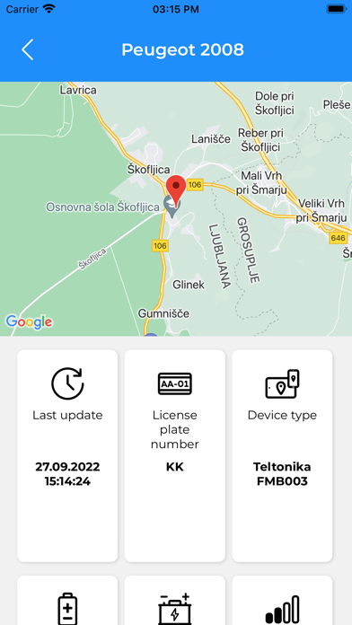GPSy - advanced tracking Screenshot