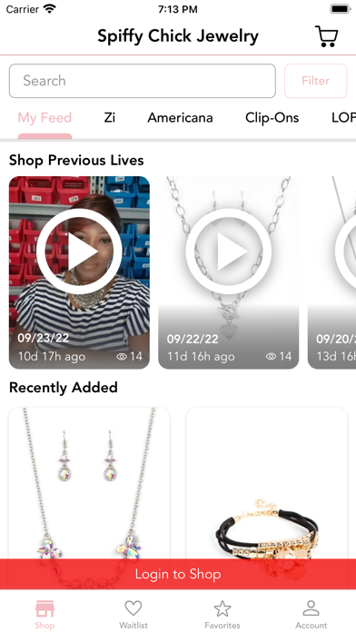 Spiffy Chick Jewelry Screenshot