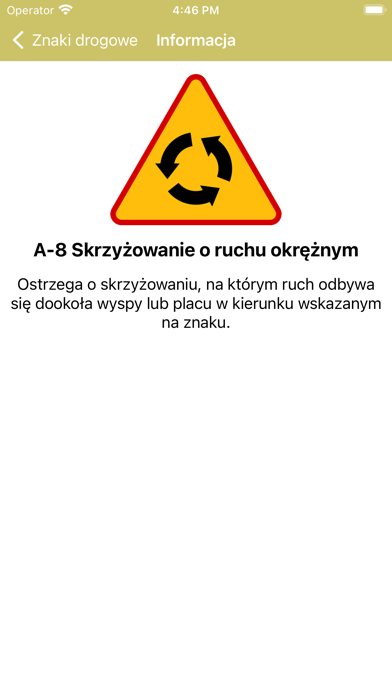 Znaki drogowe w Polsce: Gra Screenshot