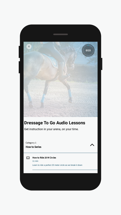 Dressage To Go Screenshot