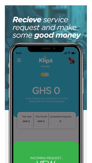 Klips Provider Screenshot