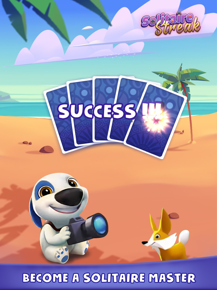 Solitaire Streak Tripeaks Card