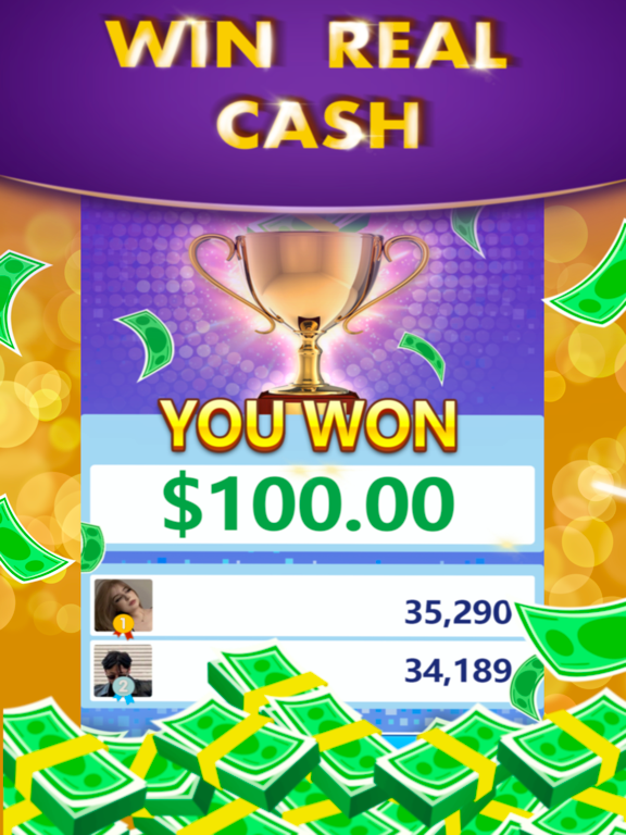 Word Block: Win Real Prize iPad screenshot