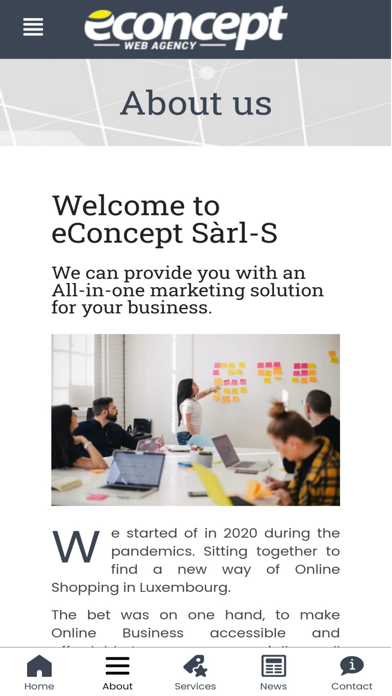 Screenshot 2 of eConcept App