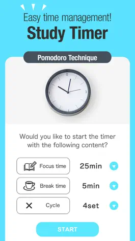Game screenshot Study Timer - Pomodoro Timer apk