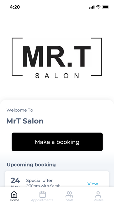MRT SALON Screenshot