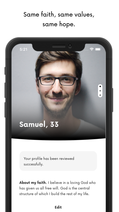 Flourish: Christian Dating App Screenshot