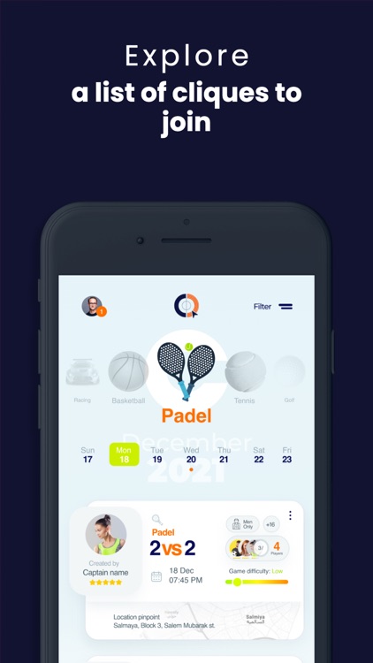 Clique - Social Sports