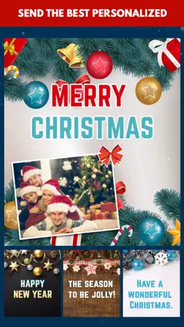 Game screenshot Christmas Greeting-Card Maker apk