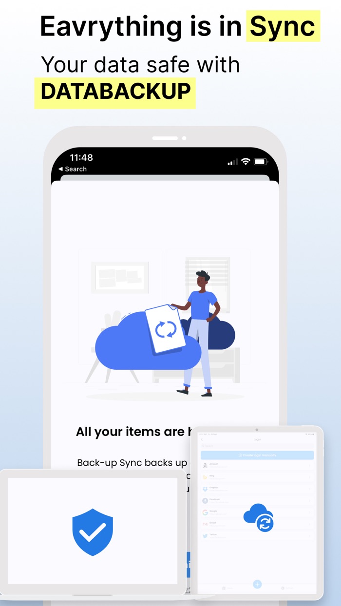 1P Smart Password Manager App