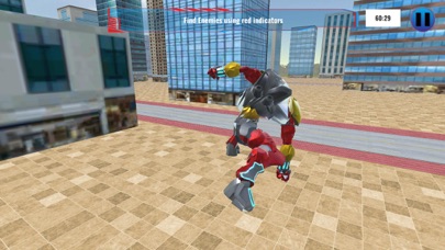 Wolf Robot Car Transform Games Screenshot