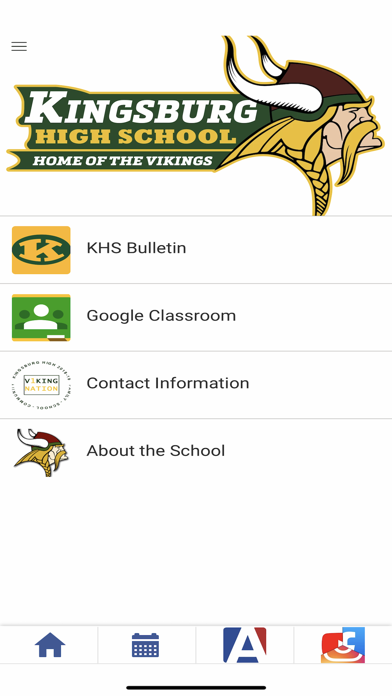 Kingsburg High School Screenshot