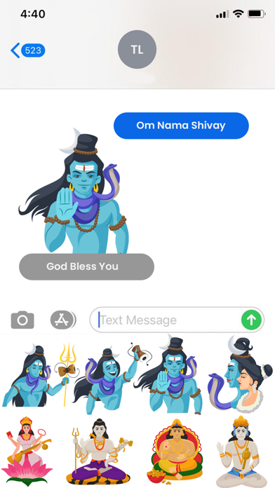 Hindu God Stickers Screenshot