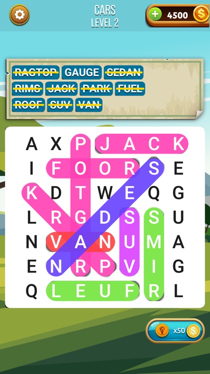 Word Search: Hidden Words Game