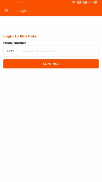 FiLLi Cafe UAE Screenshot