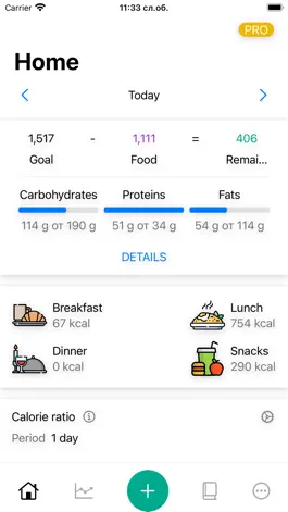Game screenshot Calorie Counter & Meal Planner mod apk