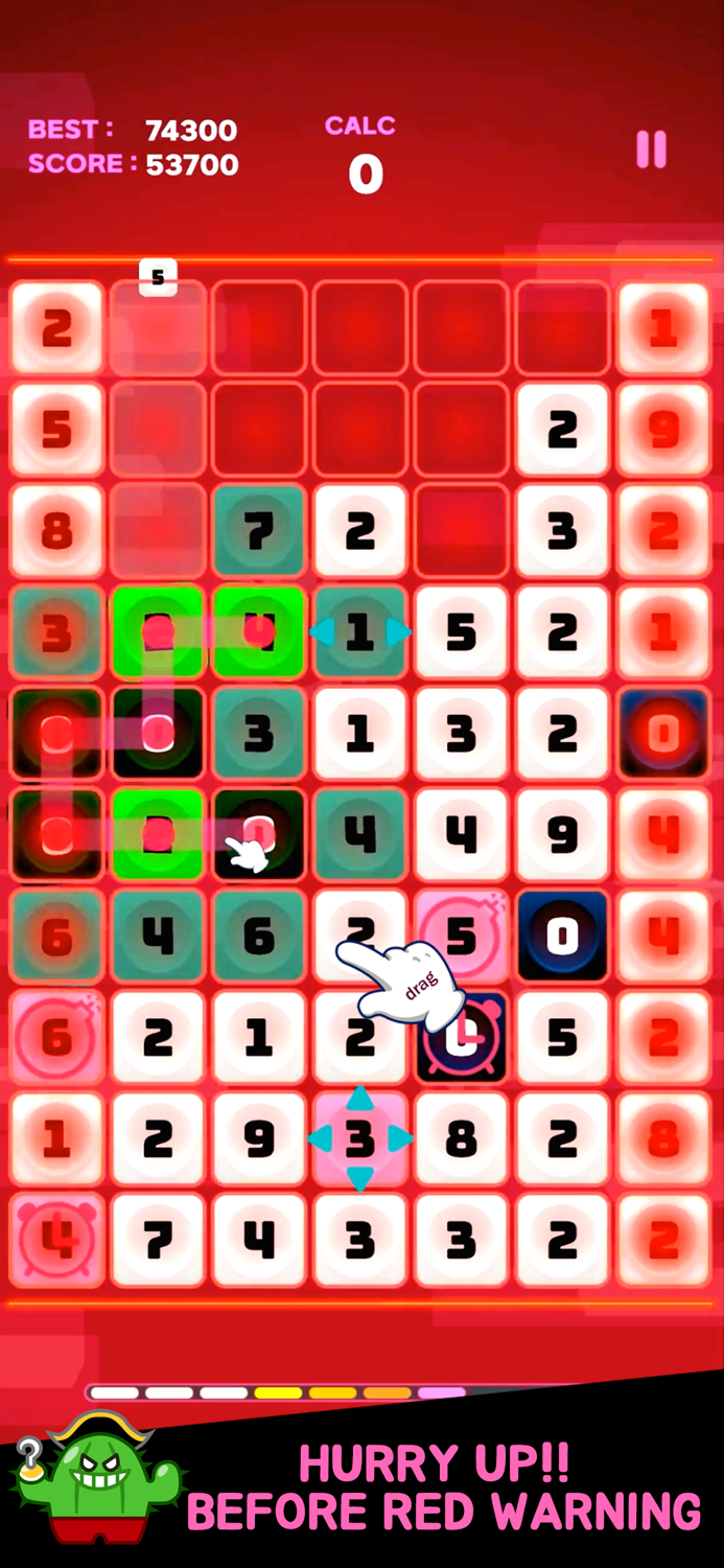 Zero Cube  Drag Number Puzzle