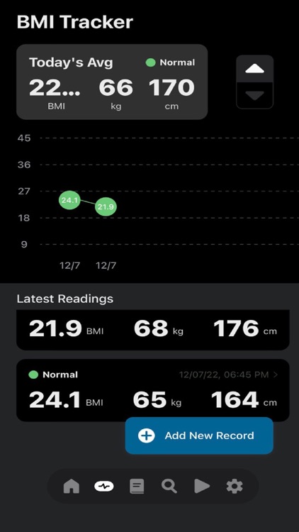 Body Mass Index Tracker