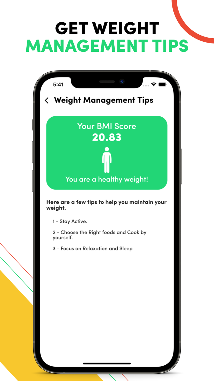 BMI Calculator - Height Weight