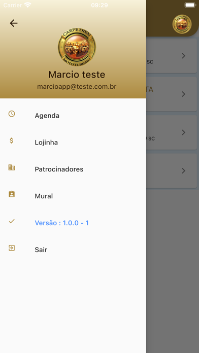 Carpe Dien Moto Turismo Screenshot