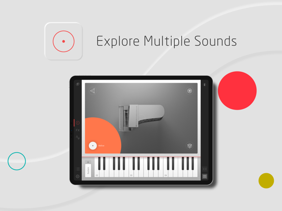 Pure Piano iPad app afbeelding 2